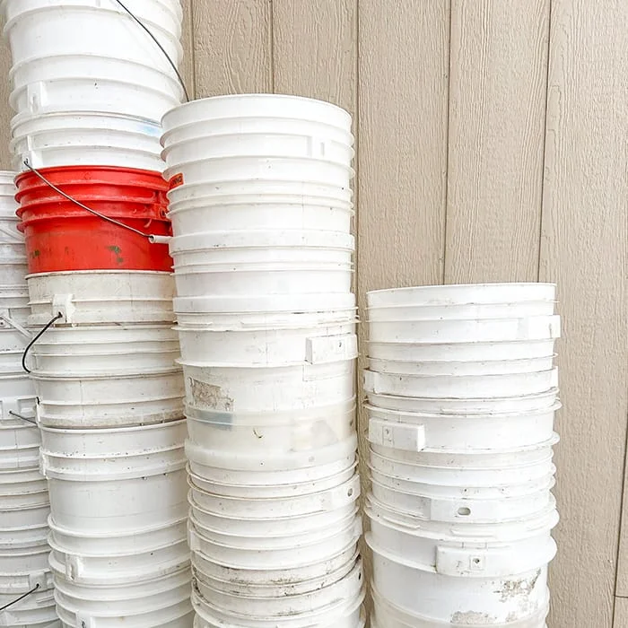 Buckets - Recycled
